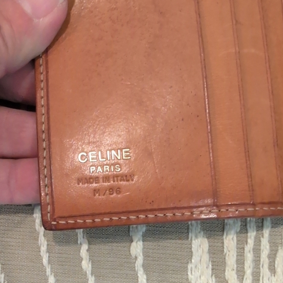 Celine Macadamia Brown Wallet Vintage - Picture 2 of 15